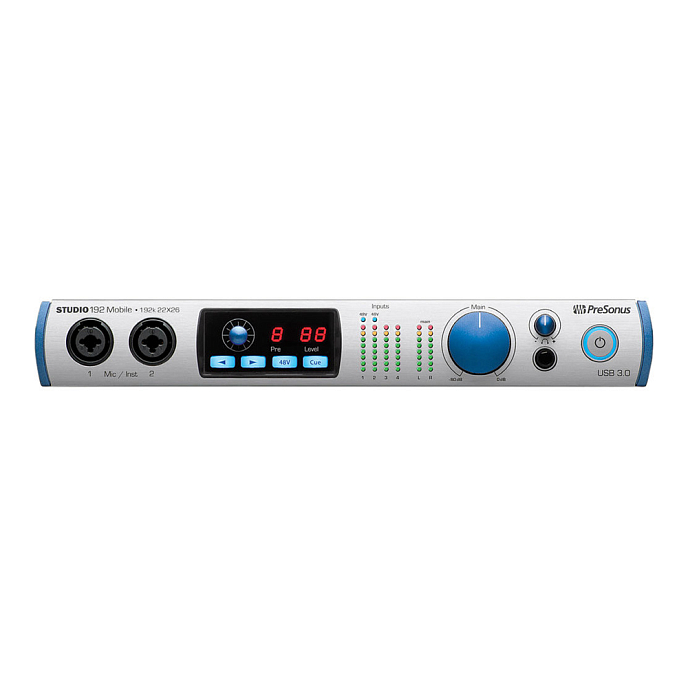 Audio interface PreSonus Studio 192 Mobile Silver Blue - img.0