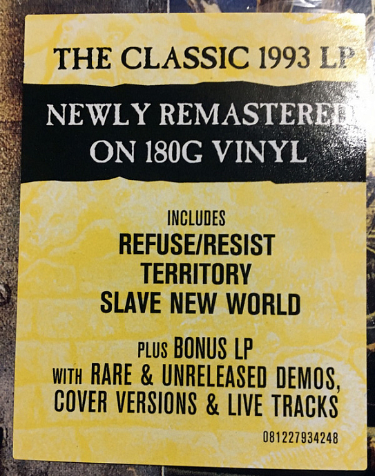 Vinyl Record Sepultura - Chaos A.D. - img.3