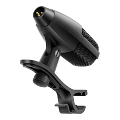 Microphone Sennheiser MD 421 Kompakt + Drum Clamp Black