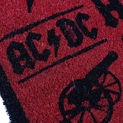 Floor mat Pyramid AC/DC For Those About To Knock (Doormat) Black/Red 40x57cm