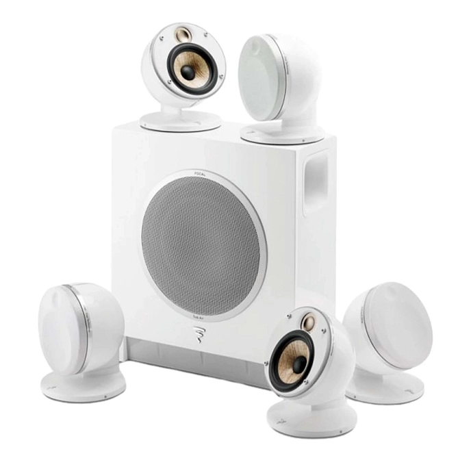 Kit Focal Dome Pack 5.1 Flax & Sub Air White - img.0