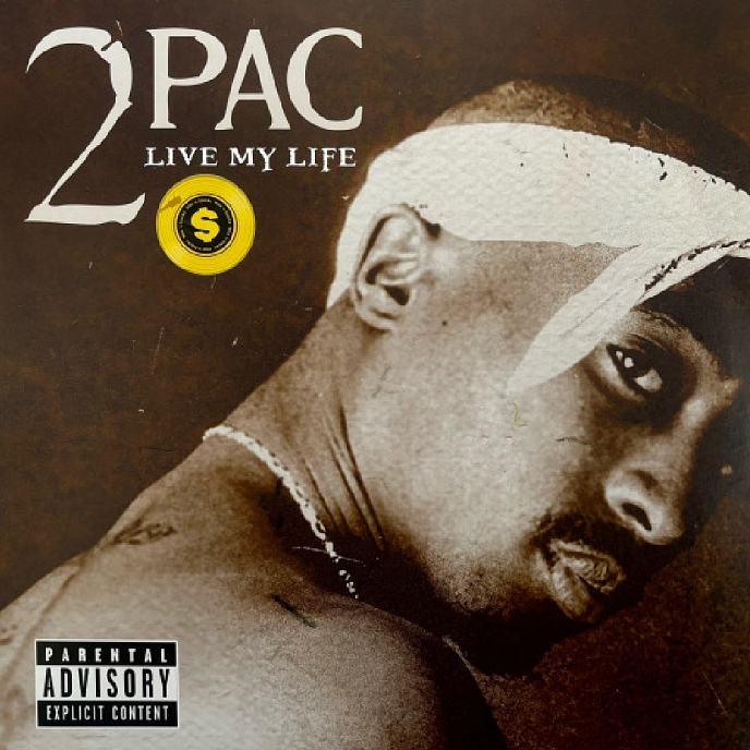 Vinyl Record 2Pac - Live My Life (Gold Vinyl) LP - img.0
