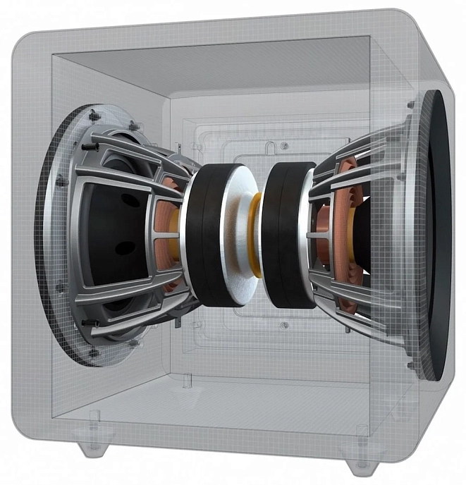 Subwoofer KEF KF92 Black - img.3