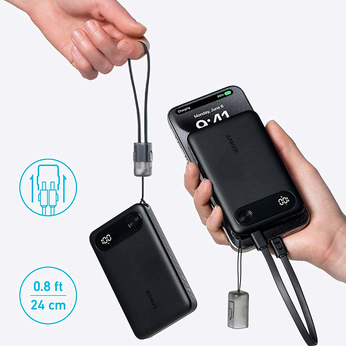 Portable battery Anker Power Bank PowerCore 10000mAh 22.5W Black - img.4