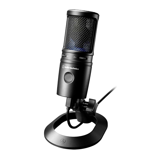 USB Microphone Audio-Technica AT2020USB-X Black - img.0