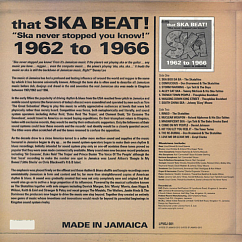 Vinyl Record Various Artists - That Ska Beat! 1962 To 1966 (Reggae) LP