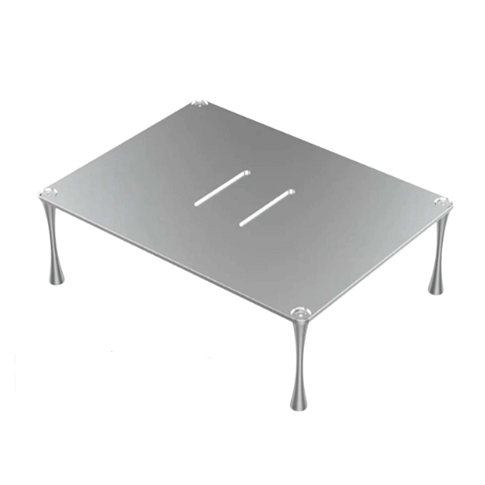 Hi-Fi Stand ddHiFi HS400 HiFi Rack Silver (2cm + 10cm + 12cm) - img.3