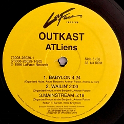 Vinyl Record OutKast - ATLiens - 2LP