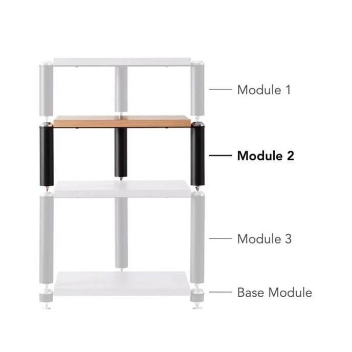 Hi-Fi Stand NorStone Copenhagen 2 Oak - img.1