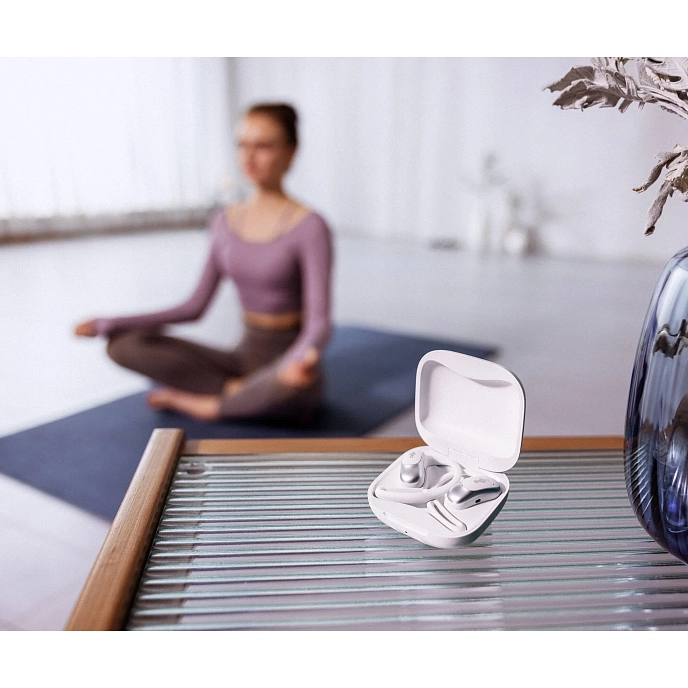 Wireless Headphones Shokz OpenFit Air White - img.5