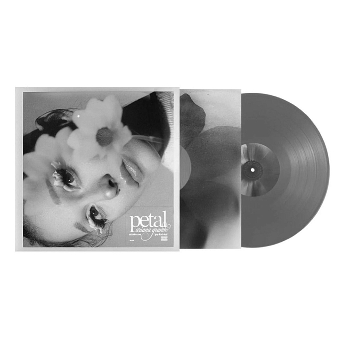 Vinyl Record Ariana Grande - Petal (Opaque Gray (Gray Skies), Alternate Cover) LP - img.1