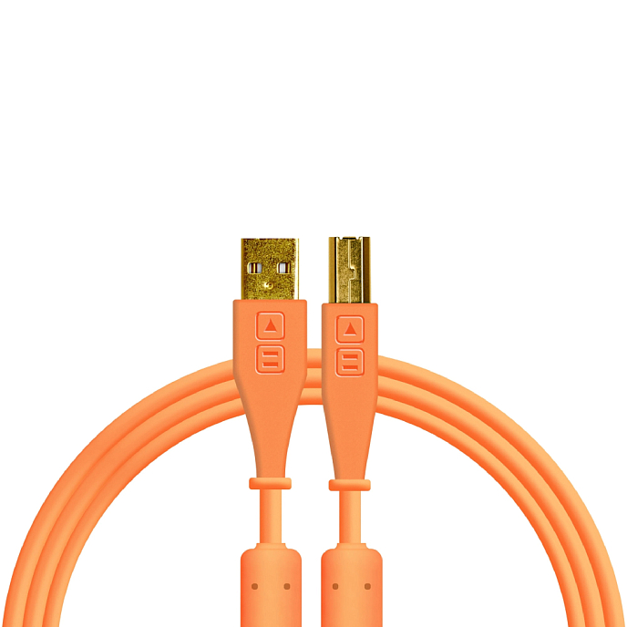 Cable DJTT Chroma Cables USB-A - USB-B Straight Orange 1.5m - img.0