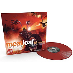 Vinyl Record Meatloaf & Friends - Their Ultimate Collection Limited Edition Red Vinyl LP