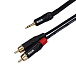- img.2 Cable ENOVA EC-A3-PSMCLM-3 Black 2RCA - 3.5мм 3m - img.2