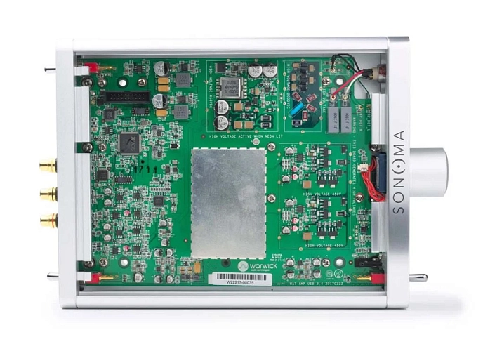 Headphone Amplifiers and DACs Warwick Acoustics Sonoma M1 Amplifier Silver - img.6