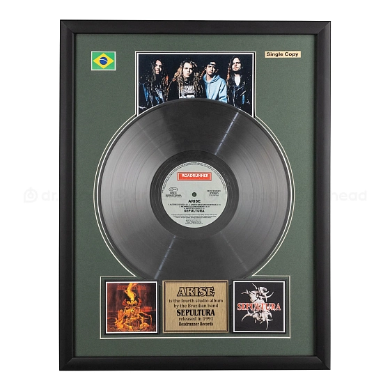 Souvenir Decor - Platinum Disk Sepultura - Arise - img.0