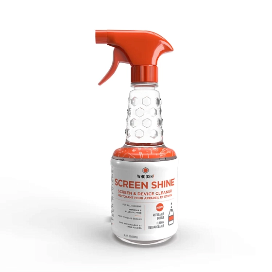 Cleaning tool Whoosh SCREEN SHINE PRO Refillable Orange - img.0