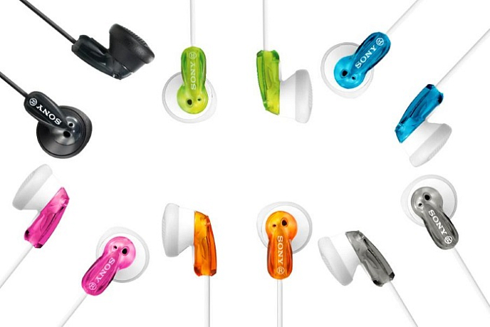 In-ear headphones Sony MDR-E9LP Blue - img.2