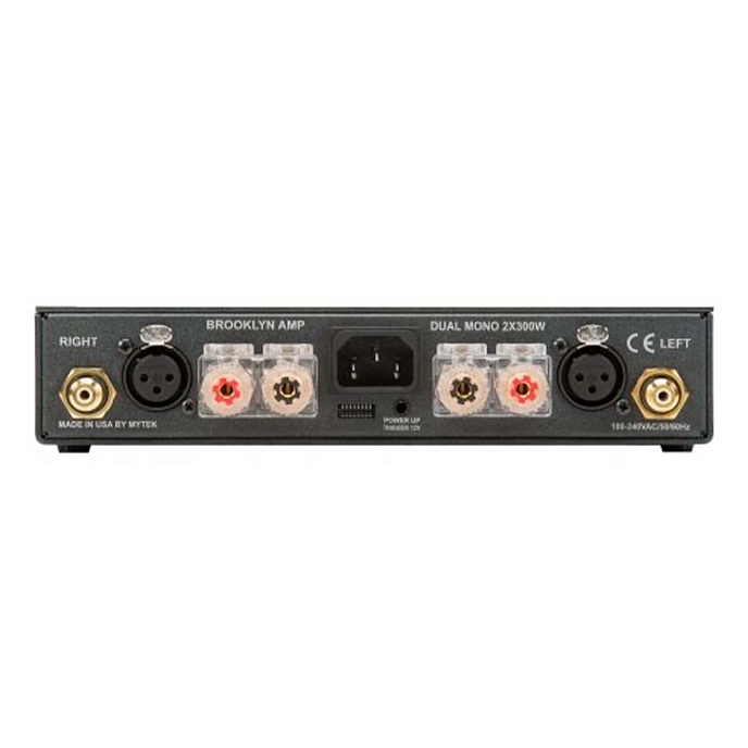 Power Amp Mytek Brooklyn AMP+ silver двойной моно усилитель мощности - img.1