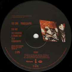 Vinyl Record The Cure - Pornography LP