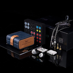 In-ear headphones FiiO FH9 Titanium