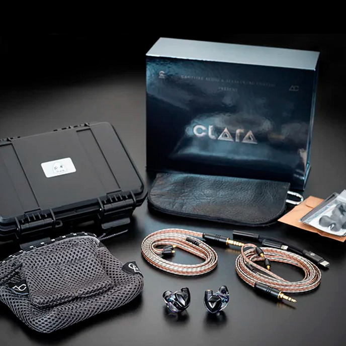 In-ear headphones Campfire Audio Clara Black/Transparent - img.12