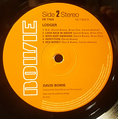 Vinyl Record David Bowie - Lodger