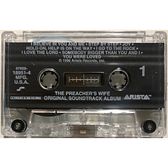 Сassette Tape Whitney Houston - The Preachers Wife