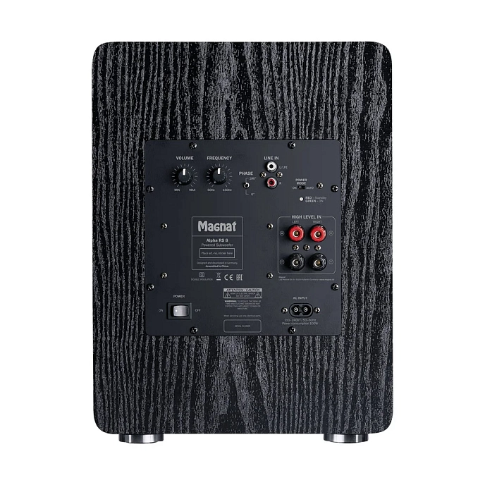 Subwoofer Magnat Alpha RS 8 Black - img.3