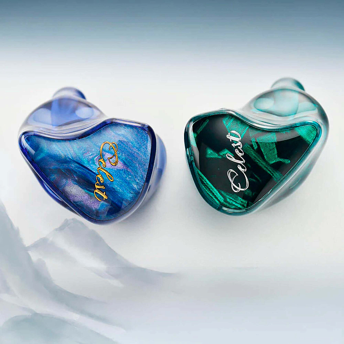 In-ear headphones Celest Wyvern Qing without Mic Blue - img.4