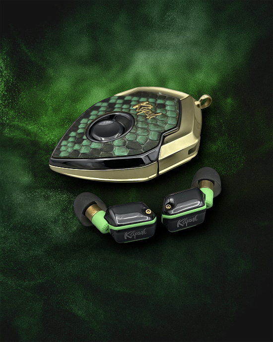 Wireless Headphones T10 Bespoke Edition Green Anaconda - img.1