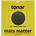 - img.1 Turntable mat Tonar Leather Turntable mat black - img.1