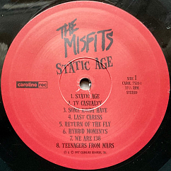 Vinyl Record The Misfits - Static Age LP