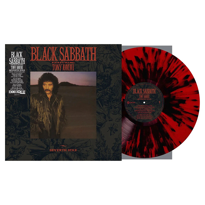 Vinyl Record Black Sabbath - Seventh Star (Red & Black) (RSD26) LP - img.1