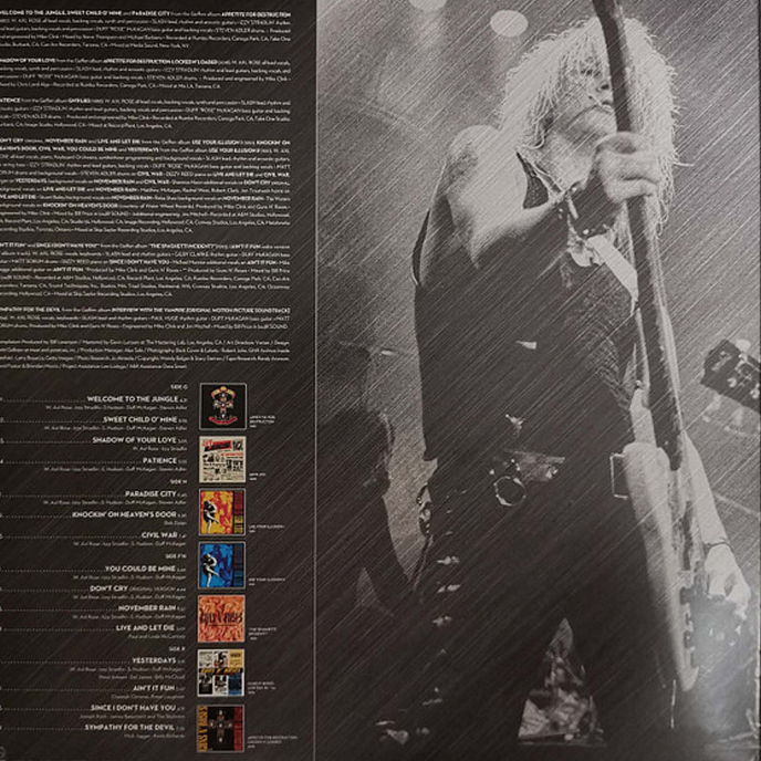 Vinyl Record Guns N Roses Greatest Hits (Red/Black Splatter) LP - img.2