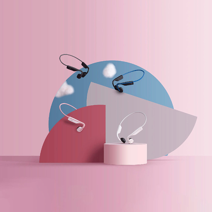 On-ear headphones Shokz OpenMove Slate Grey - img.6