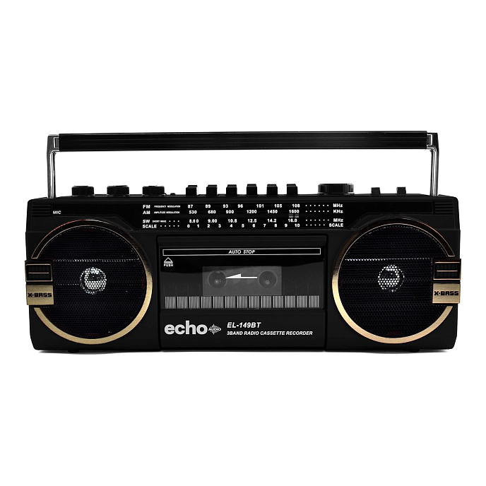 Player Echo Audio Retro Blast Lit Black - img.0