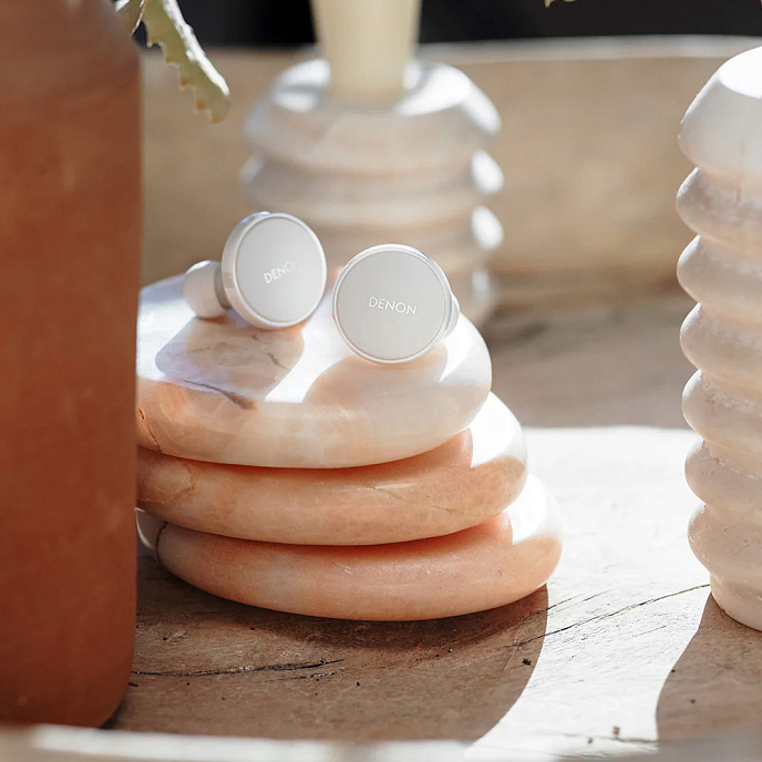 Wireless Headphones Denon PerL Pro White - img.19