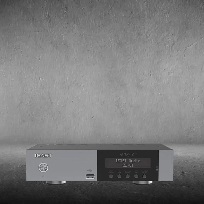 Network Audio Player iEAST ePlay 2 Pro Black Dark Gray - img.4