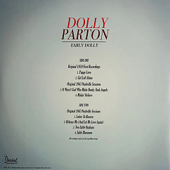 Vinyl Record Dolly Parton – Early Dolly (Coloured Pink) LP