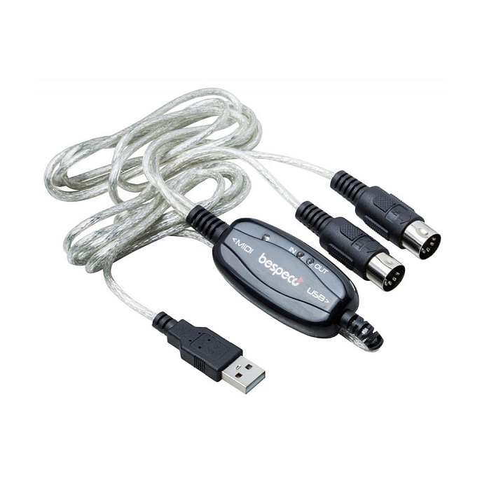 Cable Bespeco BMUSB100 MIDI - USB - img.0