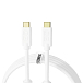 Cable DJTT Chroma Cables USB-C - USB-C Straight White 1m - img.0