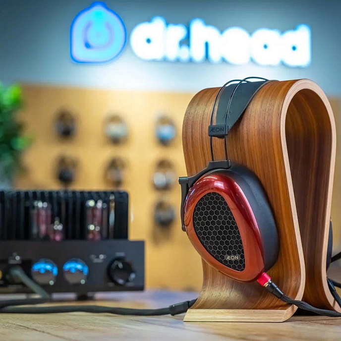 Headphones Dan Clark Audio AEON 2 Open Black Red 3.5mm - img.1