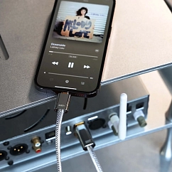 Cable ddHiFi TC09BL Lightning - USB-B 0.5m