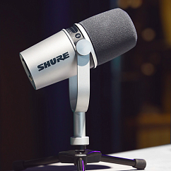 USB Microphone Shure MV7 Silver