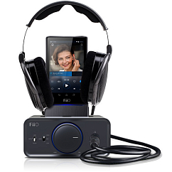 Headphone amplifier with DAC FiiO K5