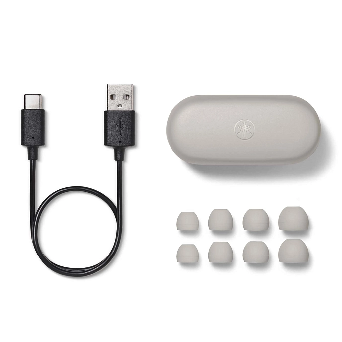 Wireless Headphones Yamaha TW-E3C Beige - img.7