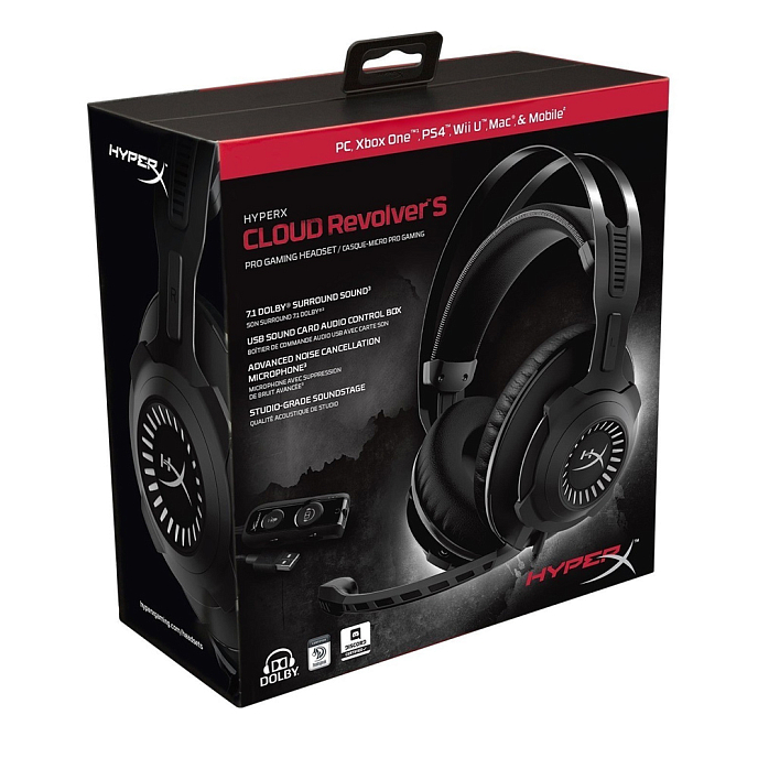 Gaming headset HyperX Cloud Revolver S Black - img.9