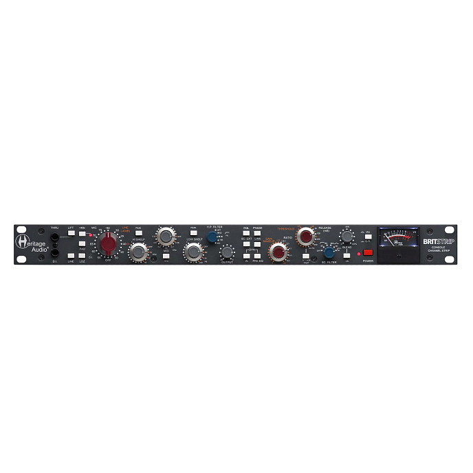 Microphone preamp Heritage Audio BritStrip Black - img.0