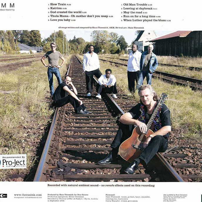 Vinyl Record Pro-Ject Hans Theessink - Slow Train LP - img.1